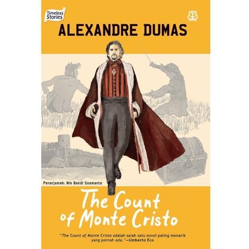[Mizan Jakarta] Buku Novel : The Count Of Monte Cristo - Alexandre Dumas