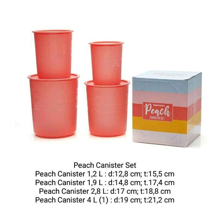 Tupperware Toples Set Isi4 Original