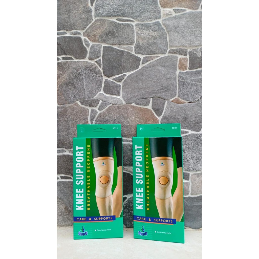 ORIGINAL Dekker Lutut Knee Support Oppo 1021 Deker Lutut Terapi Penyangga Lutut READY STOCK