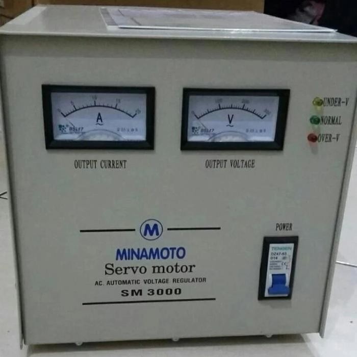 Berkualitas Stabilizer Minamoto Sm3000 Stabiliser Minamoto Series Servo Motor 3000 Va 1 Phase Sm
