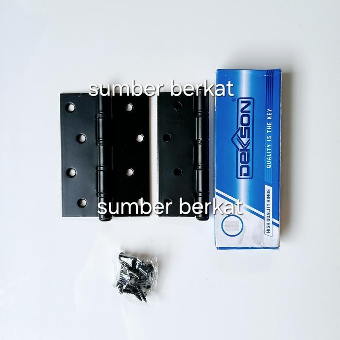 Engsel dekson 4inch nylon , engsel dekson 4' hitam , engsel dekson 4'