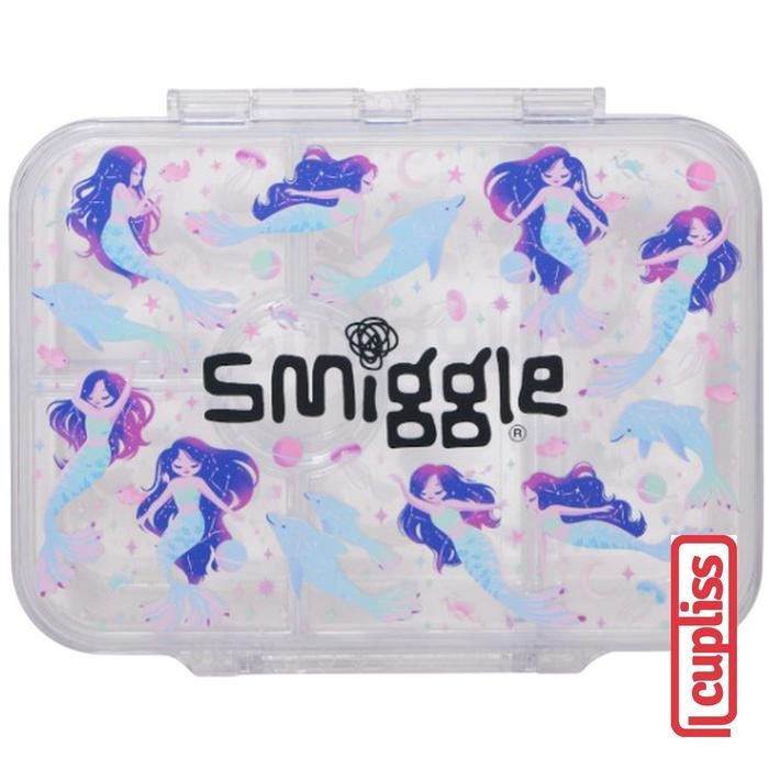 SMIGGLE See Me Bento Lunch Box Small 417ml Medium 850ml Large 1370ml Limitless Black Mix
