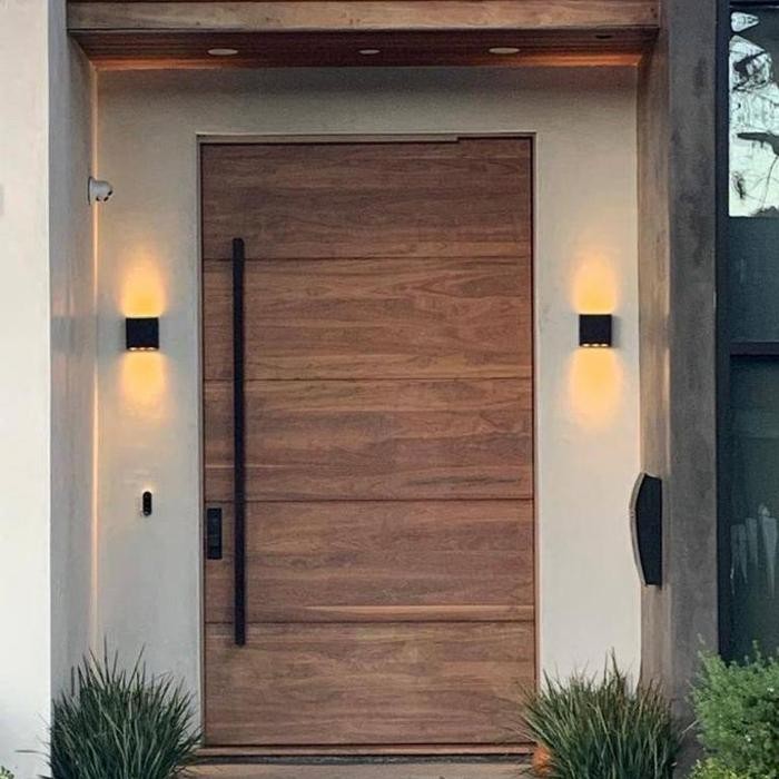 1 set pintu hpl dan kusen alumunium