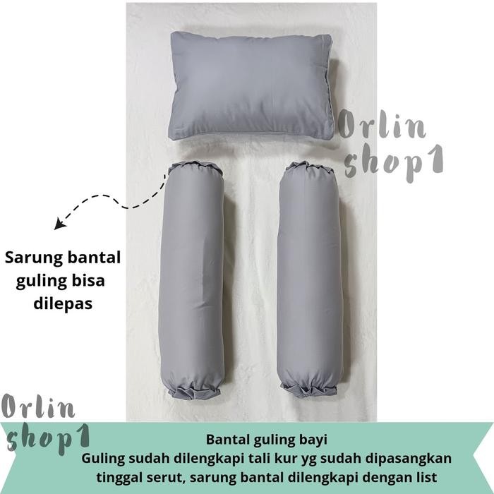Dovana Baby - Bantal Guling Bayi Set / Baby Pillow Set Empuk Tidur Bunda