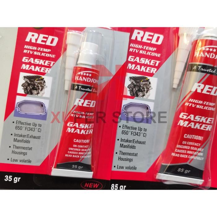 HANDSOME LEM RED SILICONE - LEM GASKET MAKER