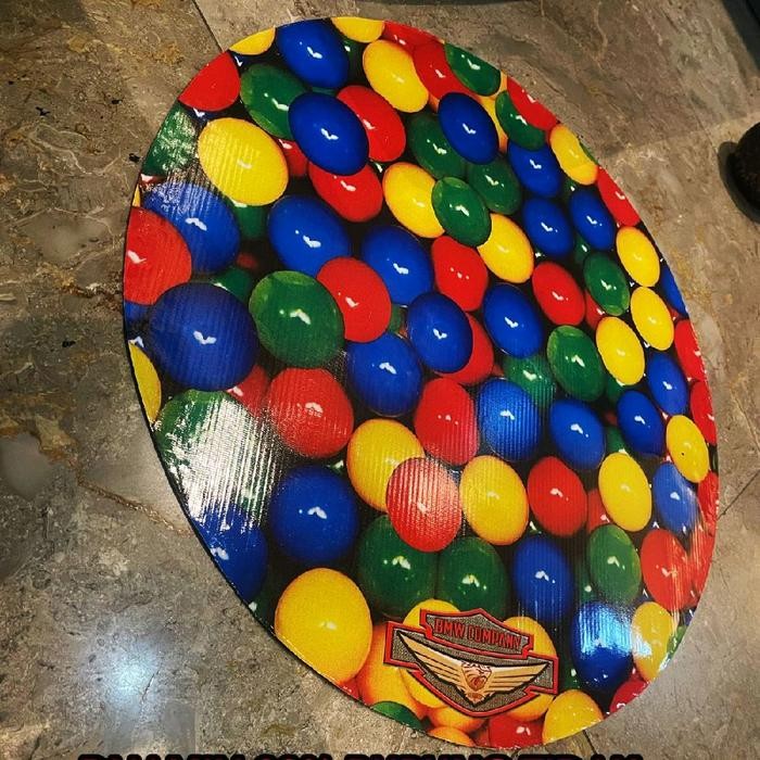 Vitakraft Bolang - Karpet Alas Sangkar Bola 3D Jebakan Burung Murai Batu Kacer Ijo Bahan Tidak