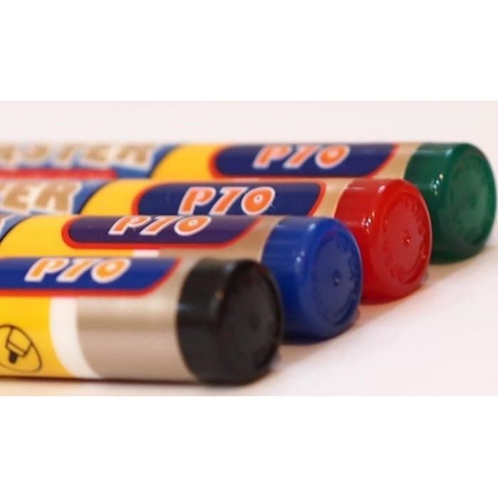 

Faster P70 Permanent Marker isi 4 pcs - black, blue , red and green