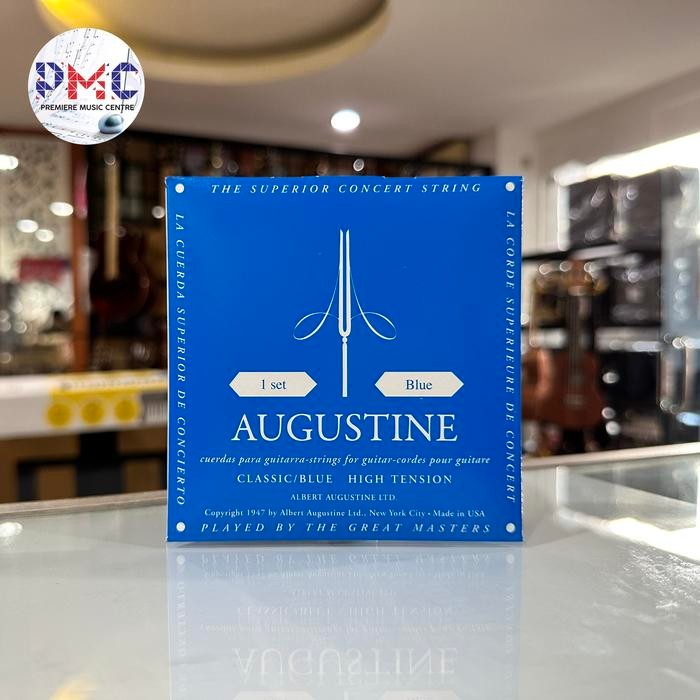 Senar Gitar Classic Nylon Augustine Blue/High Tension 1 Set