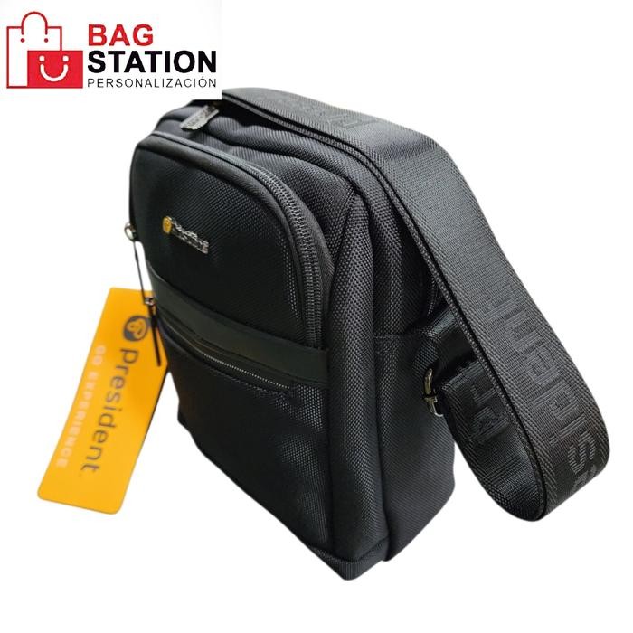 Unik Tas Selempang President 2L Hitam Original Tas Travel President Sling Bag President Original Tas