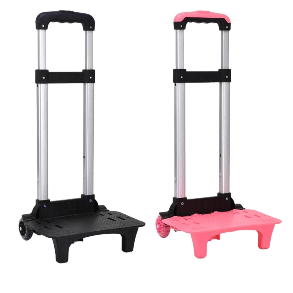 Backpack Trolley Portable Aluminum Alloy Folding Trolley Cart Luggage Cart Backpack Hand Truck for O