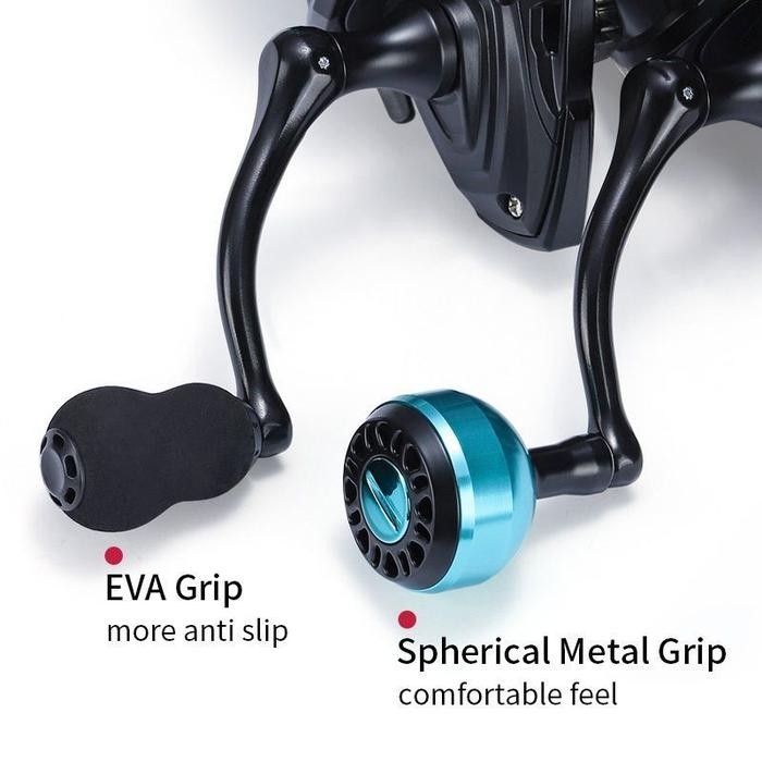 Reel Pancing Caldari Reel Pemintal Kumparan Logam Pancing Pengereman Mesin Casting Reel Pancing