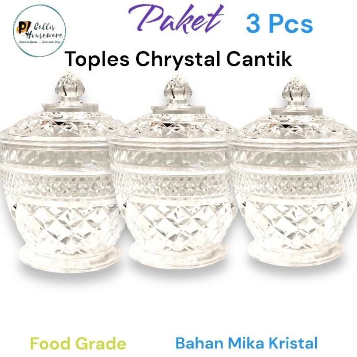 Toples Cantik Chrystal 3 pcs - Toples Kristal