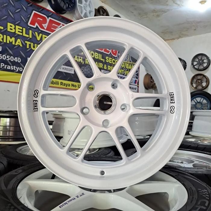 Velg Mobil R16 Enkei Rpf 1 (Putih), Brand New, Velg Only