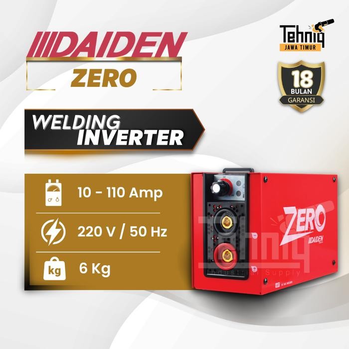 Trafo Las Listrik DAIDEN ZERO MMA Welding Machine / Mesin Las 900 Watt