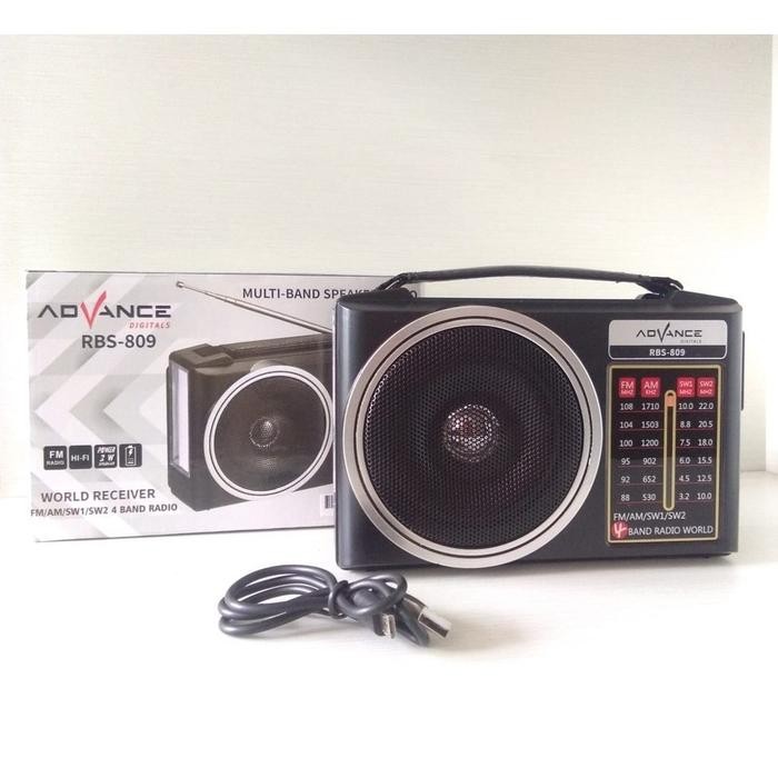 RBS809 Speaker Radio Jadul Senter RBS809 MultiBand Speaker Radio Portable
