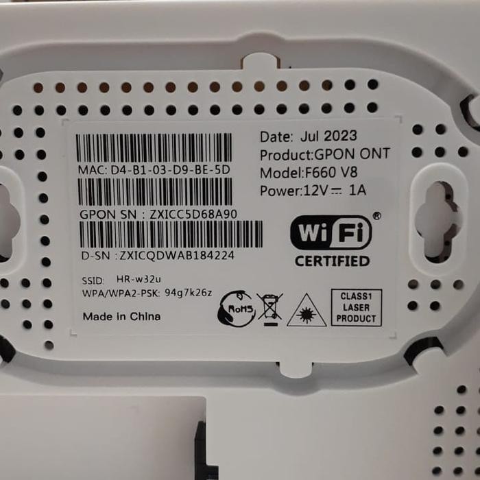 MODEM GPON ZTE F660 V8