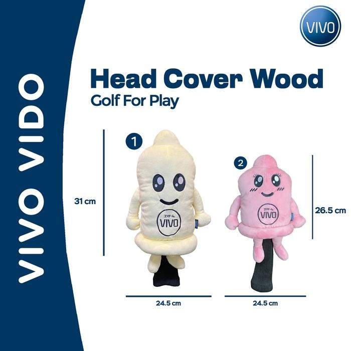 VIDO GOLF STICK HEAD COVER