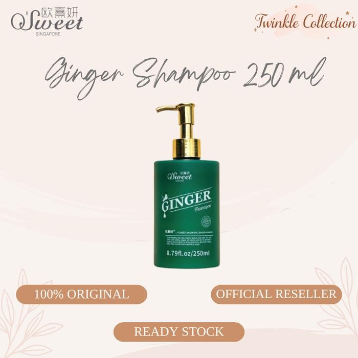 O'Sweet Singapore Ginger Shampoo & Daikin Conditioner Ukuran 250Ml