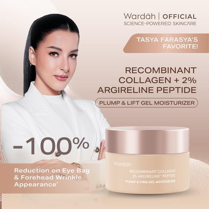 m1nc- [Tasya Farasya Approved] Wardah Plump & Firm Recombinant Collagen + 2% Argireline