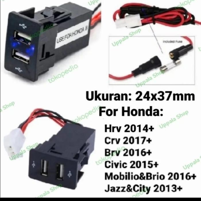 Ready soket USB mobil Honda