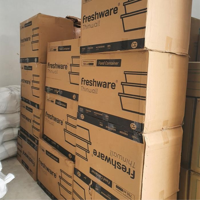 nfin- Thinwall 750 Ml / Food Container Box / Kotak Makan Plastik / Mika Box