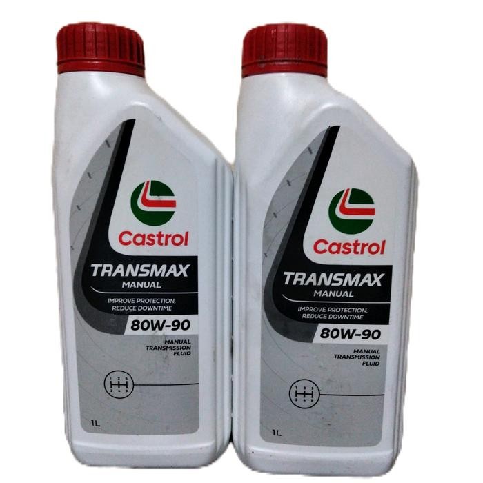 OLI Transmisi Manual 80W-90 Castrol 1 Liter - Cairan Transmisi Manual Asli - Car, Engine
