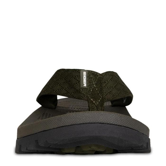 Super BHARDEV PINCH SOLE OLIVE SANDALS