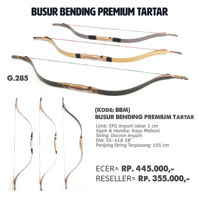 (Bbm) Busur Bending Premium Tartar Promo 