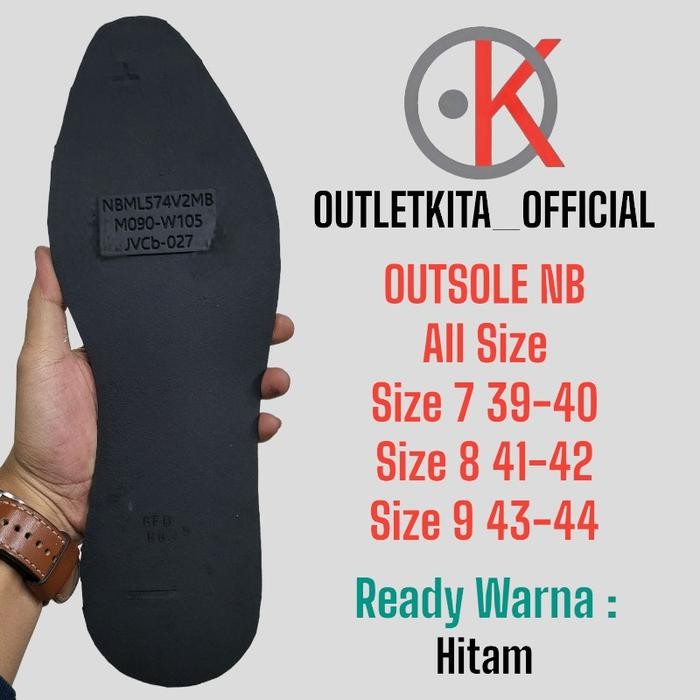 Lansungkirim- Outsole Sepatu Nb Size 39-44 Tapak Kasut