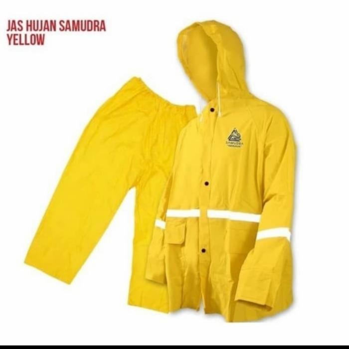 Jas Hujan Gosave Kuning / Jas Hujan Rain Coat Gosave