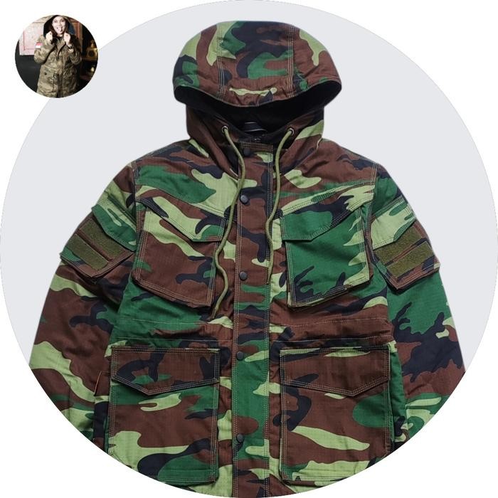 Jaket Parka Army Military Green Best Seller