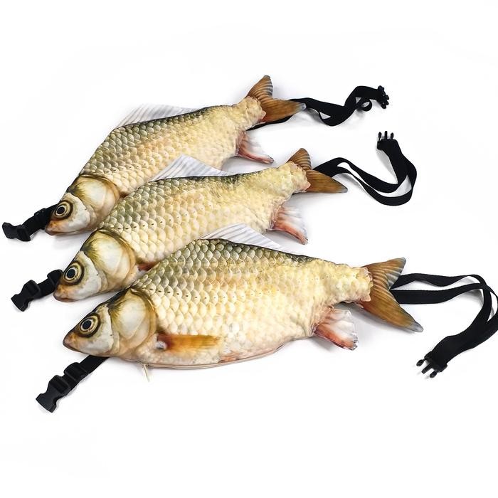 Tas Selempang Punggung Travel Ikan Mas Karper untuk Mancing Mania Tas Buckle Bumbag
