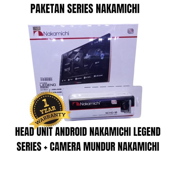 TAPE ANDROID NAKAMICHI LEGEND RAM 4GB/64 + Camera Nakamichi