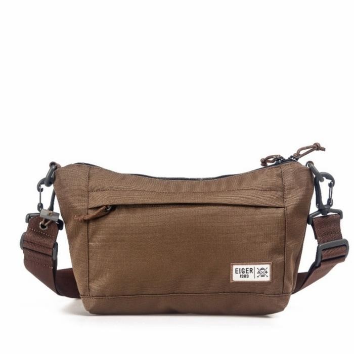 EIGER DISTANT SHOULDER BAG _ COKELAT