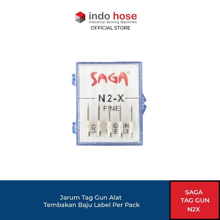 Indohose SAGA N2-X Jarum Tag Gun 60X Alat Tembakan Baju Label best seller