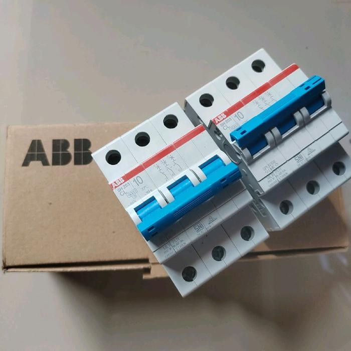 MCB 3 PHASE ABB 10A ASLI PLN