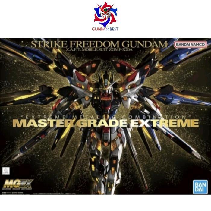 HOT SALE GUNDAM MGEX STRIKE FREEDOM BANDAI TERMURAH