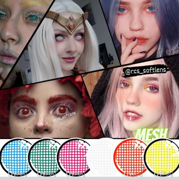 Rcs Softlens Cosplay Halloween Jaring Mesh Series #Gratisongkir