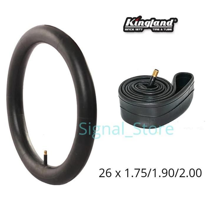 Kingland Ban Dalam Sepeda Ukuran 26 Ban Dalam Pentil Besar Dop Schrade Outdoor Terbaru 