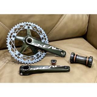 Baru Crankset Skeace Spider Hollowtech 49T Bcd 144
