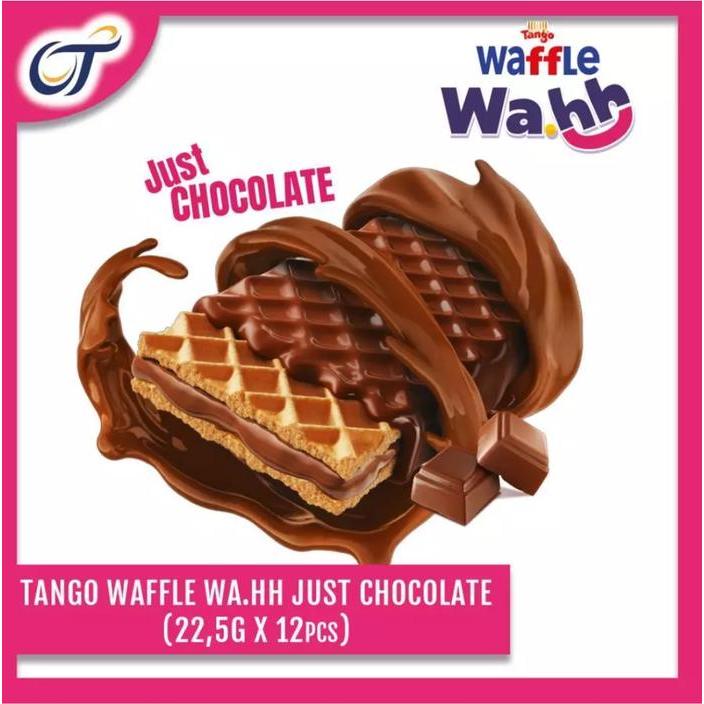 Tango Waffle Wa.Hh King Size Just Chocolate 312 Gram [1 Box Isi 12Pcs] Redy Stok