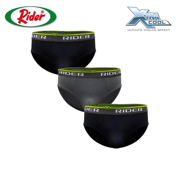 Rider Xtracool Microfiber Celana Dalam Pria Model Brief Berbahan Microfiber Spandeks Teknologi Xtrac