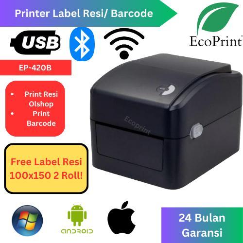 Printer Barcode Label Thermal 4" BLUETOOH / USB / WIFI - XPRINTER 420B