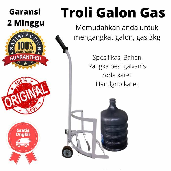 TROLI TROLLEY GALON DAN GAS
