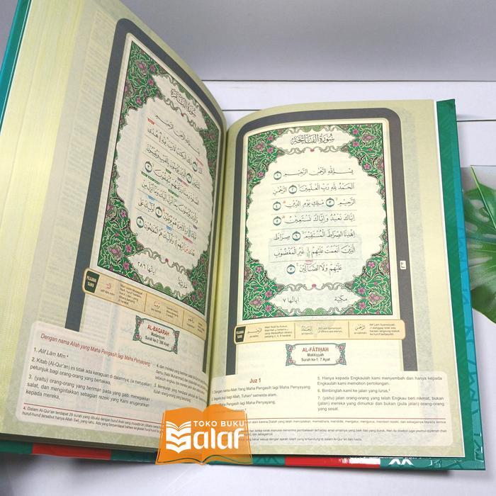 Terbaru Al-Quran At-Tajwid Ukuran Jumbo A4 Hc Terjemah Waqaf Ibtida' Mushaf Al Qur'An At Tajwid
