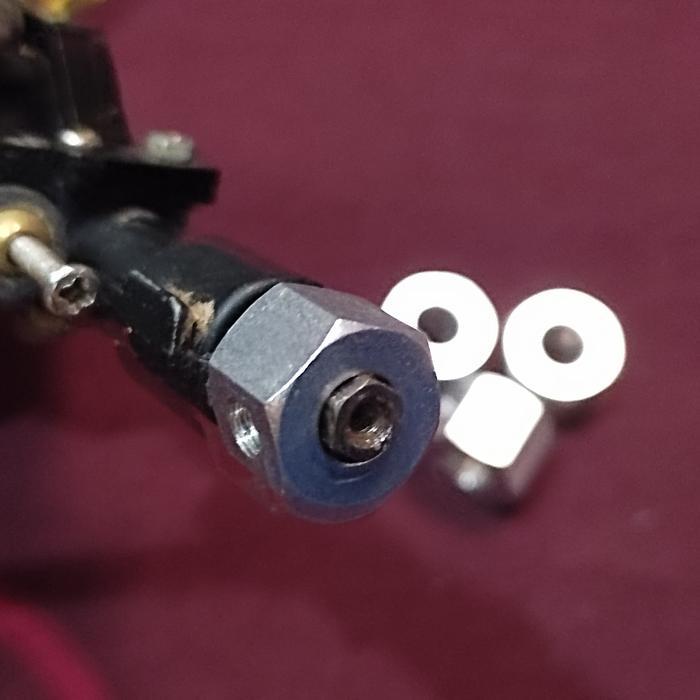 Hex adapter hex roda pelek 5mm ke 12mm RC MN WPL