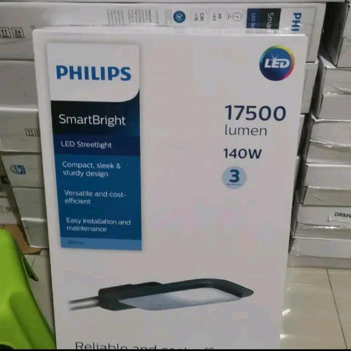 Lampu jalan pju philips brp 132 BRP132 140 watt 140w 140watt - BRP132 140w 4000k