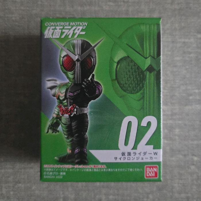 HOT SALE CONVERGE MOTION KAMEN RIDER 1 KAMEN RIDER W CYCLONE JOKER FORM TERMURAH