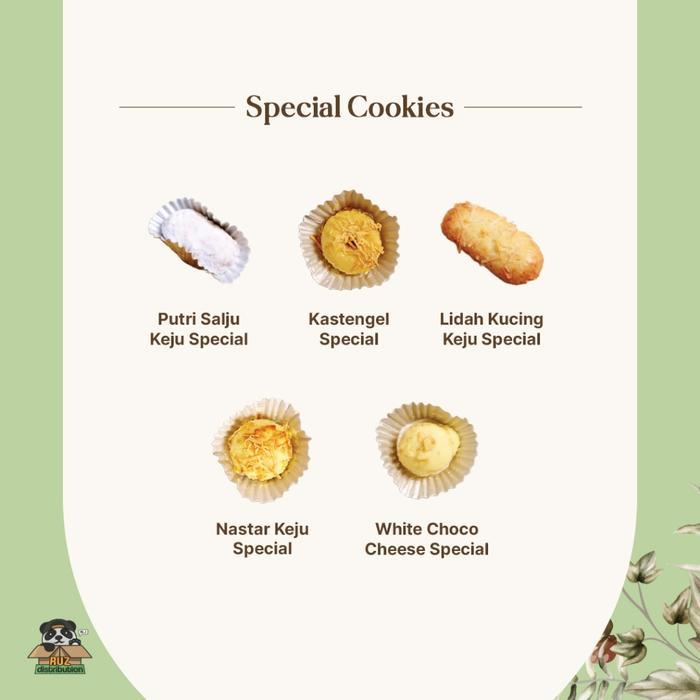 Jnc Cookies Toples Special - Kue Kering Favorit Lebaran J&C Cookies Nastar, Kastengel, Putri Salju
