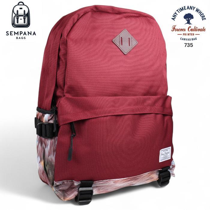 FOREVER CULTIVATE 735 Tas Ransel Laptop / Multifuntion Laptop Backpack / Tas Sekolah / Tas Kuliah
